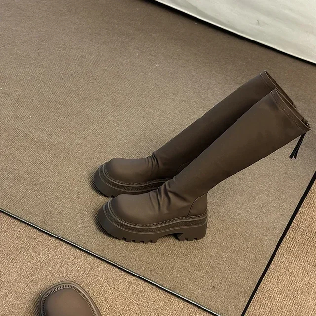 Yellow mesh chunky dad - style sneakers